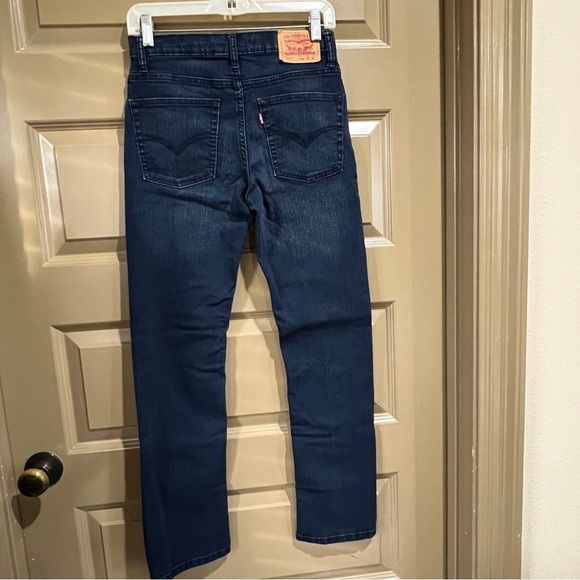 Levi’s 511 Slim High Waist Straight Leg Blue Denim Jeans Women’s Size 16 - Picture 5 of 13